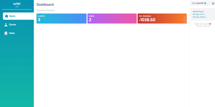 Modern Client Management System